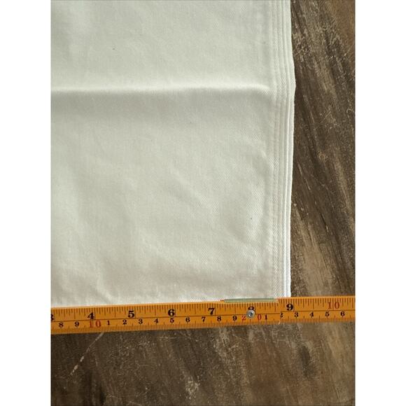 Edwin Womens Devin Crop Optic White Worker Carpenter 100% Cotton Jeans Sz 28 NWT - Picture 7 of 12